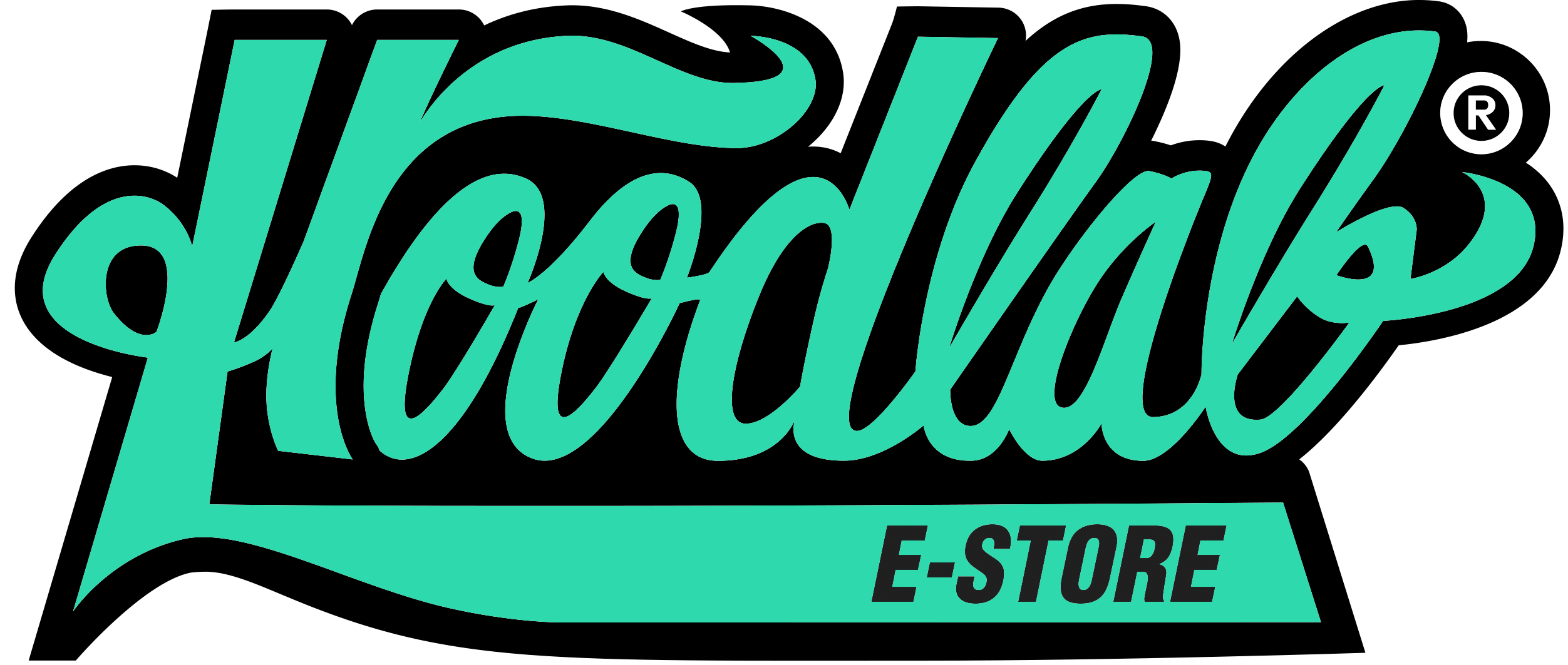 HOODLAB ESTORE LOGO GREEN